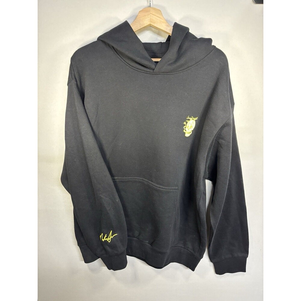 Nate Smith Country Artist Through The Smoke Black Pullover Hoodie Merch Size L